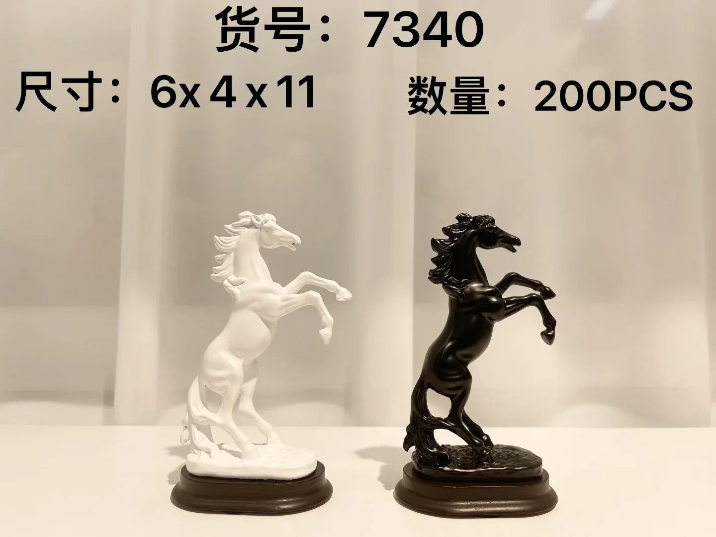 Classic Rearing Horse Showpiece – Elegant Home Décor (small) - Clarify.pk