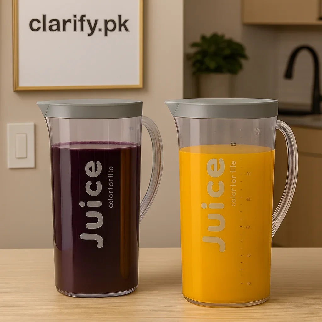 Acrylic Juice Jug 1.5 L – BPA-Free, Durable - Clarify.pk