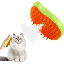 3 in 1 Steam Brush for Cats and Dogs - Clarify.pk