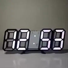 3D LED Digital Wall Clock with Bright Display - Clarify.pk
