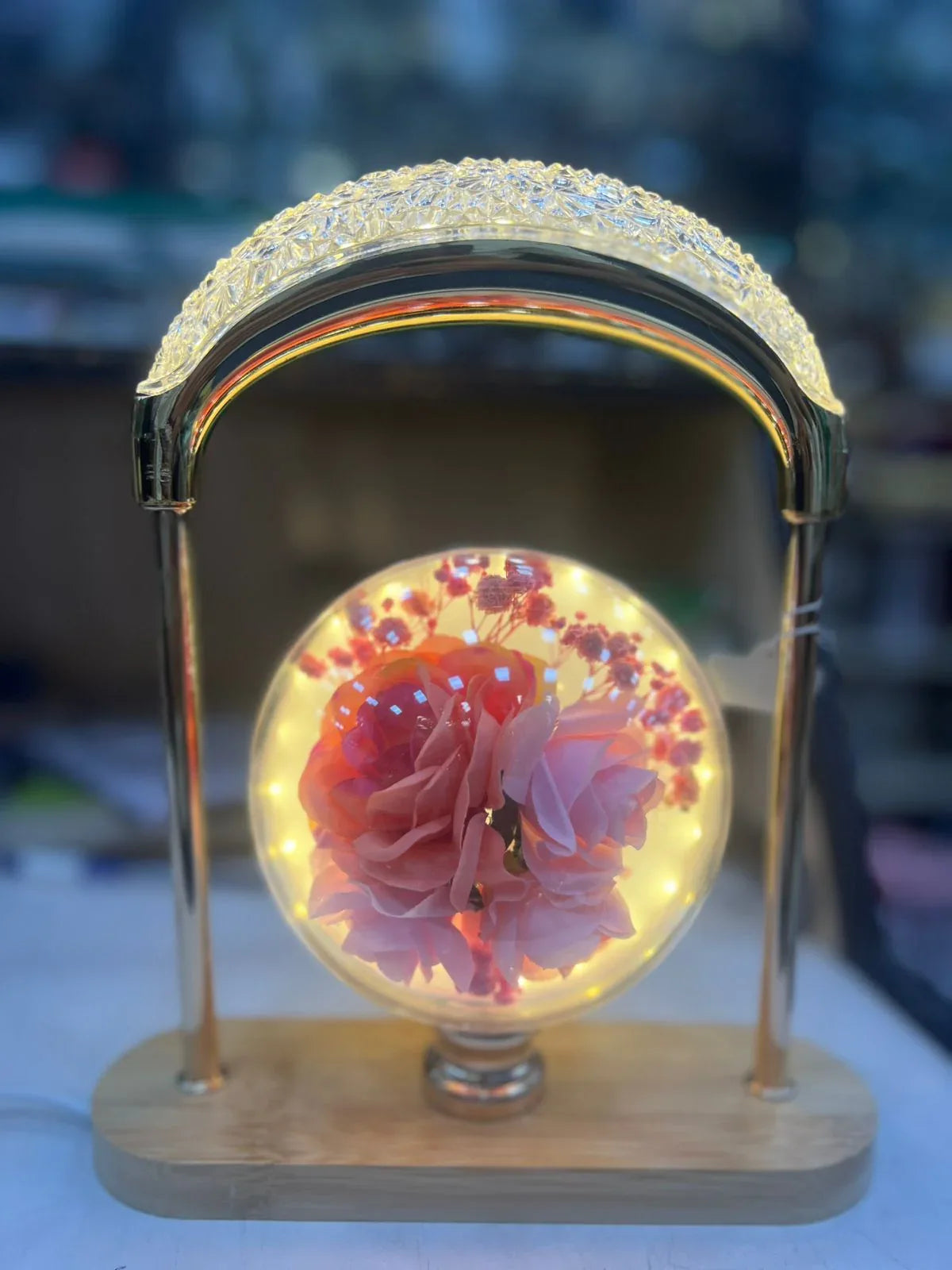 Romantic Rose LED Lamp – Gift Edition - Clarify.pk
