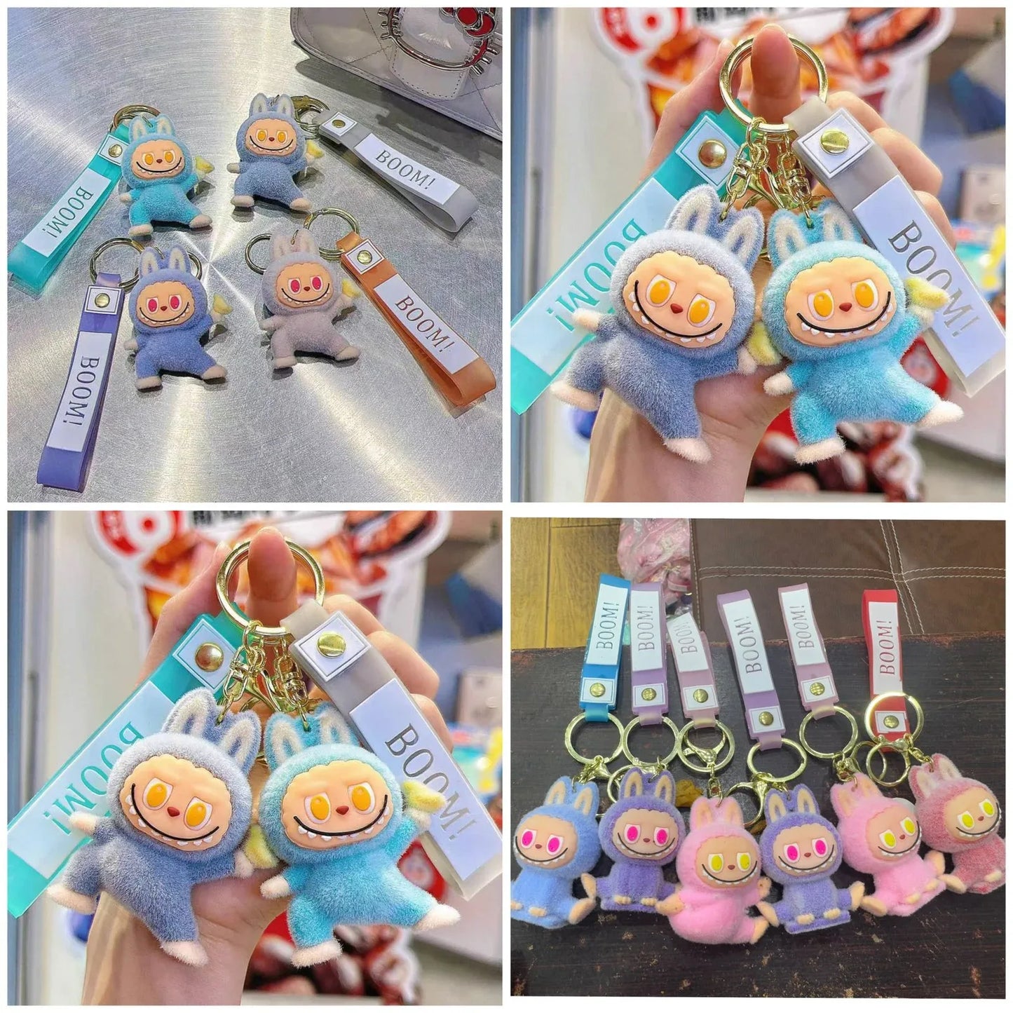 Creative Labubu Keychain – Premium Bag Charm Accessory (Random) - Clarify.pk