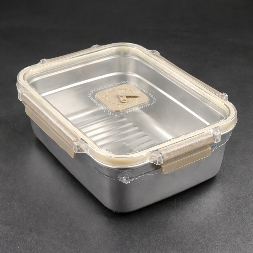 Stainless Steel Airtight Storage Box - Fresh-Seal GL