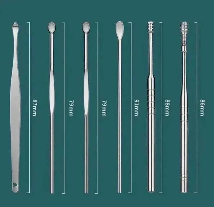 6-Piece Ear Cleaning Kit for Safe and Effective Ear Hygiene - Clarify.pk