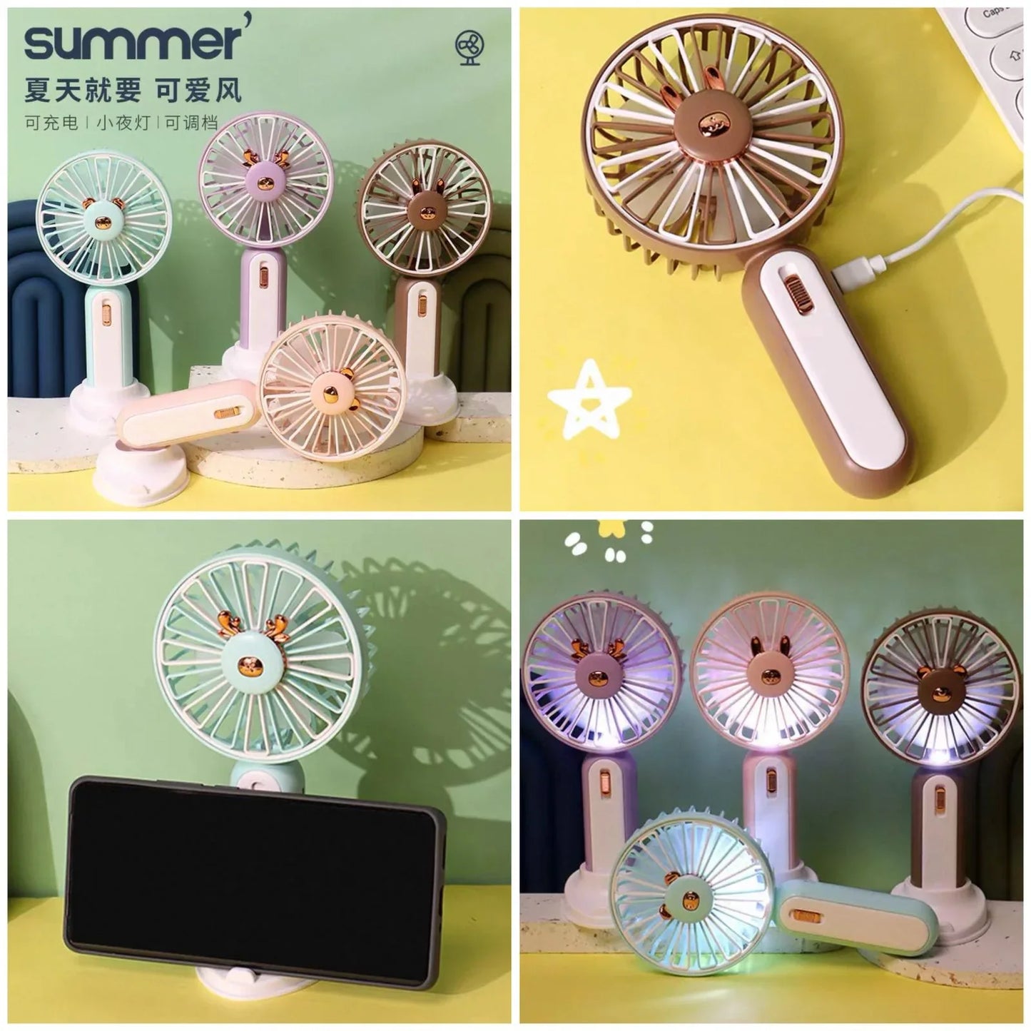 Mini Hand Fan – Portable Mini Cooling Fan - Clarify.pk