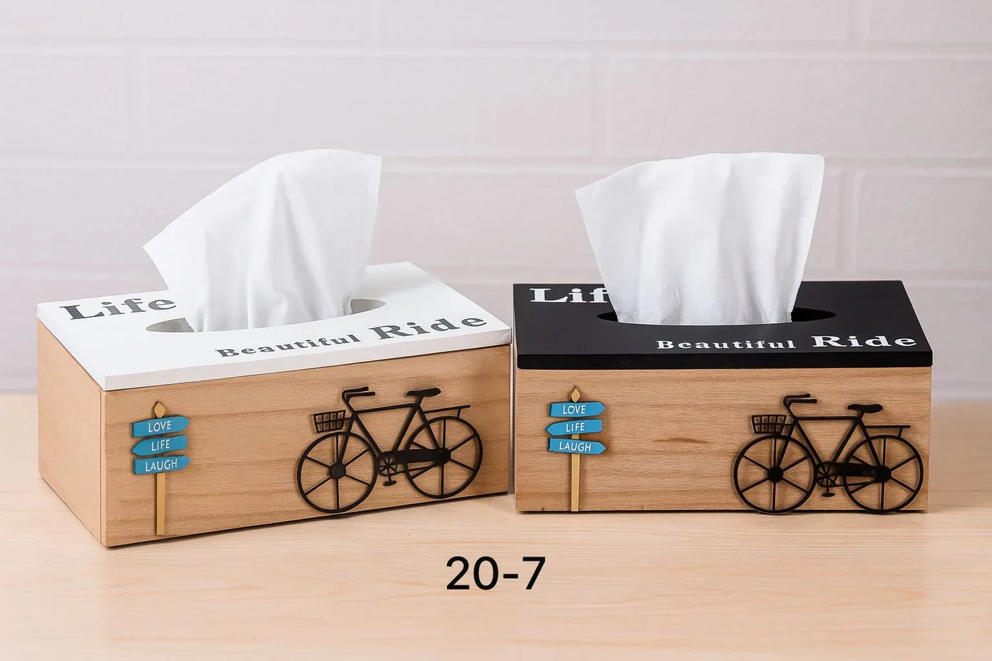 Wooden Tissue Box – Elegant Tabletop Tissue Holder - Clarify.pk