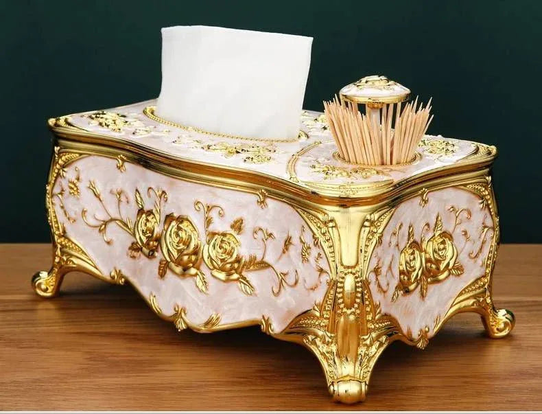 Plastic Toothpick & Tissue Box – Kitchen & Dining Organizer - Clarify.pk