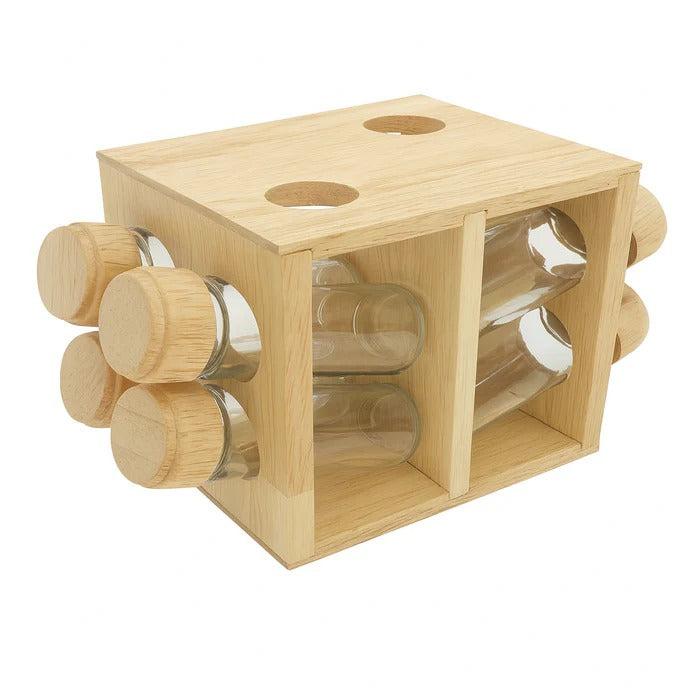 Shengya Wooden Rotating Spice Rack MJ