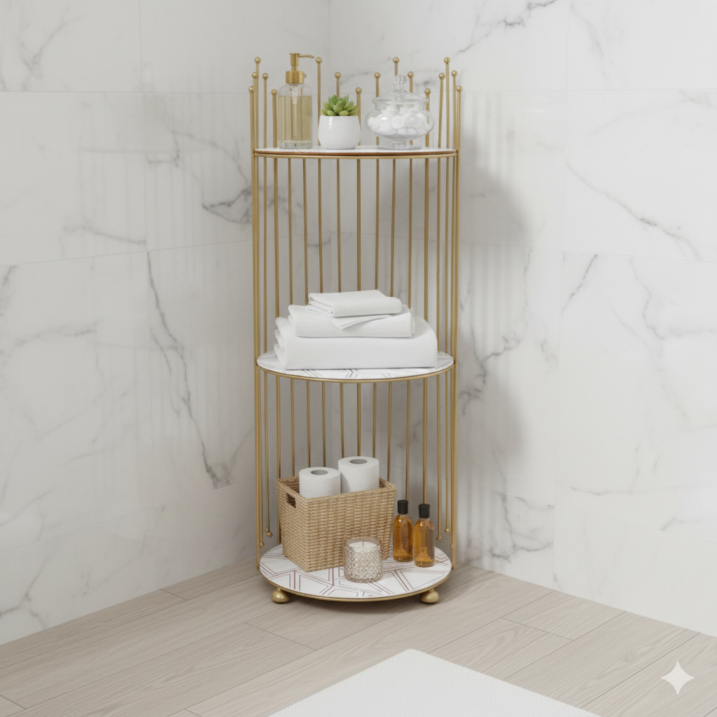Royal Crown 3-Tier Luxury Cupcake & Dessert Display Tower Rack