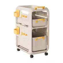 Rolling Under-Desk Storage Trolley – Multi-Tier Mobile Utility Cart