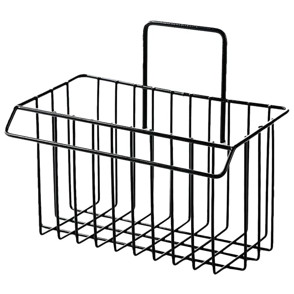 Hanging Wall Basket Organizer – Large Capacity Metal Wire Storage Rack - Clarify.pk