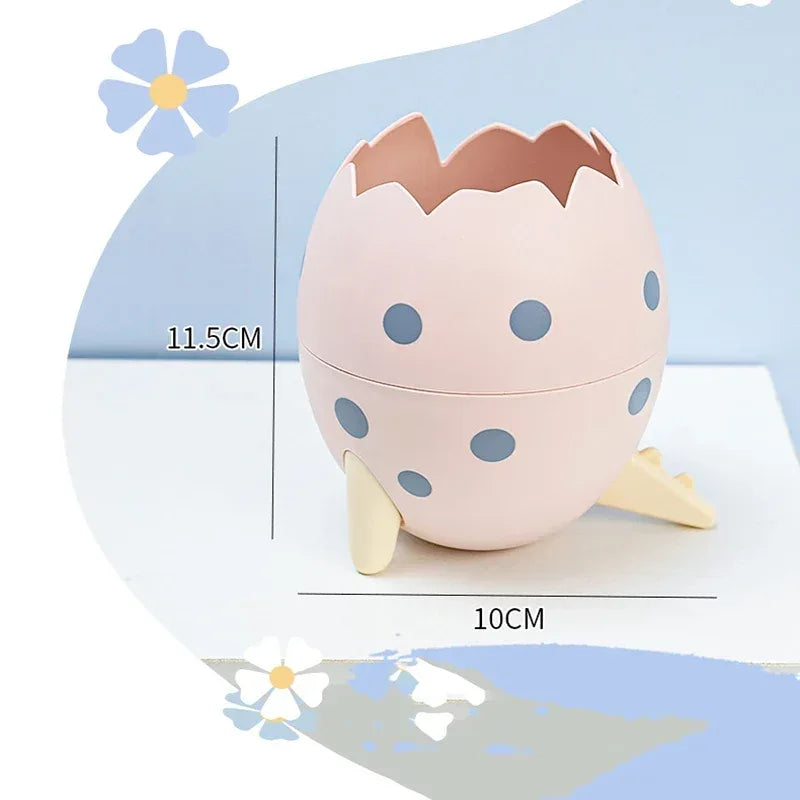 Cute Dinosaur Egg Pen Holder – Detachable Desk Organizer & Kids Gift - Clarify.pk