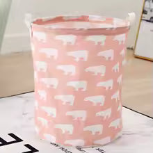 Large Collapsible Fabric Laundry & Toy Basket (Random)