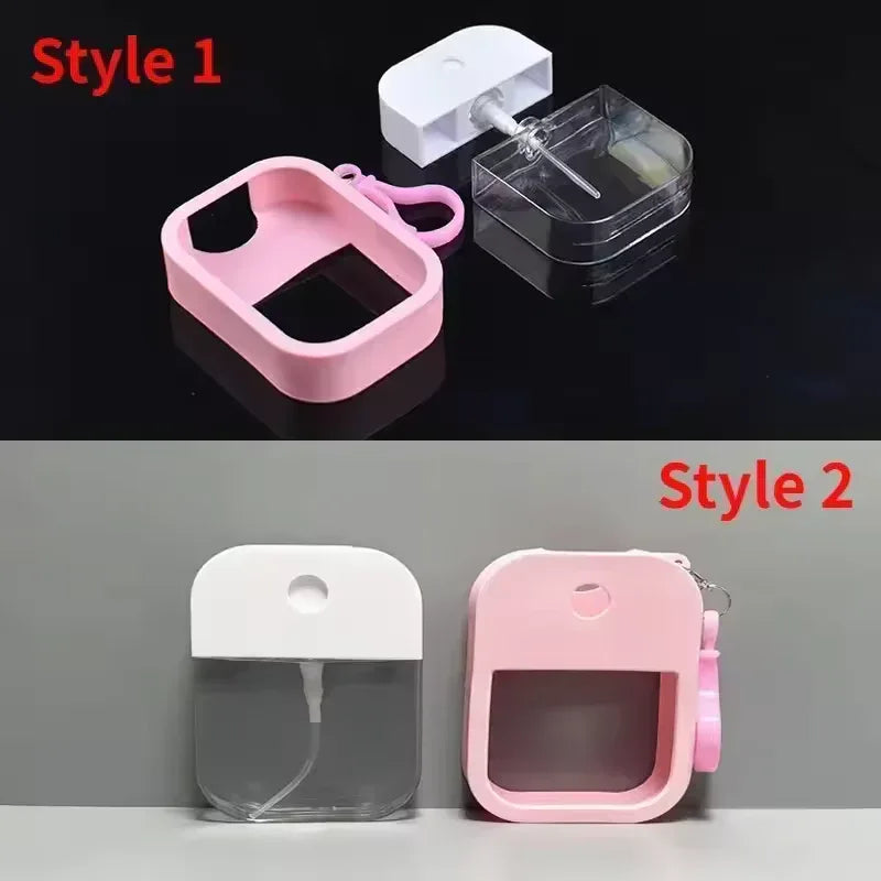 38ml Travel Perfume Atomizer – Portable Refillable Spray Bottle (Random Color) - Clarify.pk