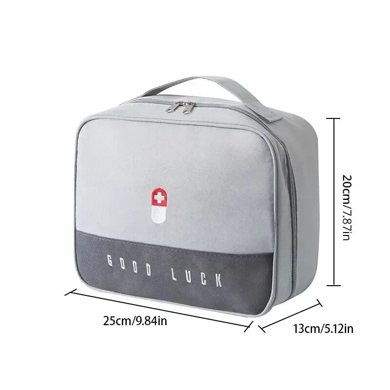 Portable Medical Emergency Kit – Large Capacity Multi-Layer Storage Box - Clarify.pk