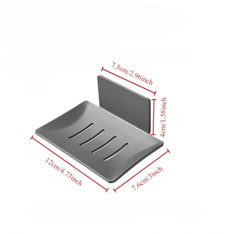 Premium Iron Soap Dish – Rust-Resistant Bathroom Soap Holder - Clarify.pk