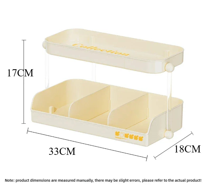 2-Tier Storage Organizer Rack - Clarify.pk