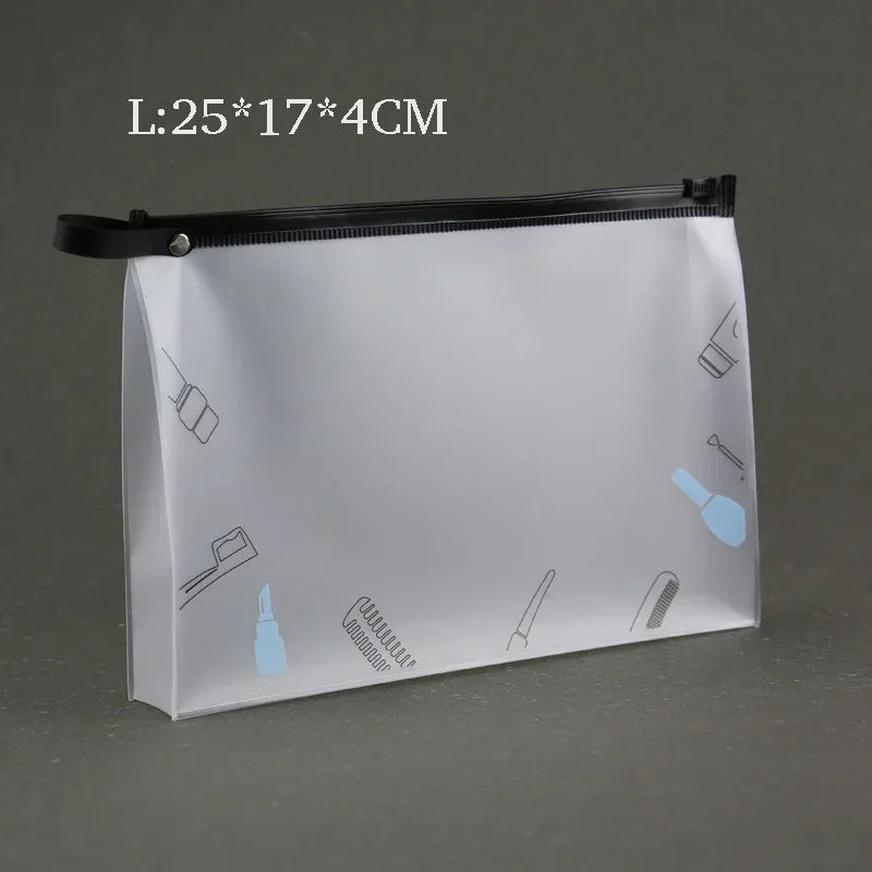Women’s Transparent Travel Cosmetic Bag – Makeup Organizer - Clarify.pk