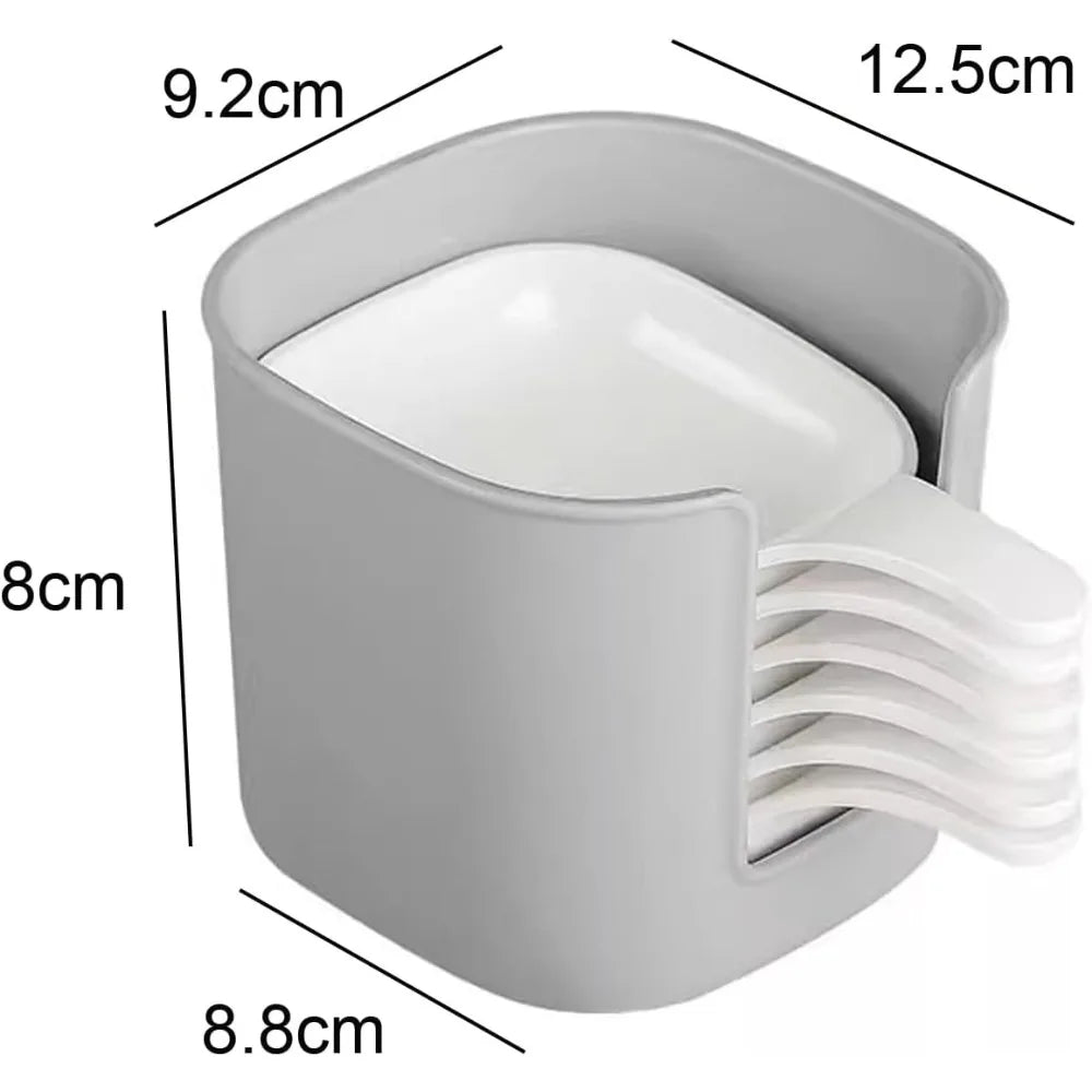 6 Pack Sauce Serving Bowls, Dipping Bowls with Handles and Stacking Storage for Candies, Desserts, Appetizers, Nuts, Seasonings