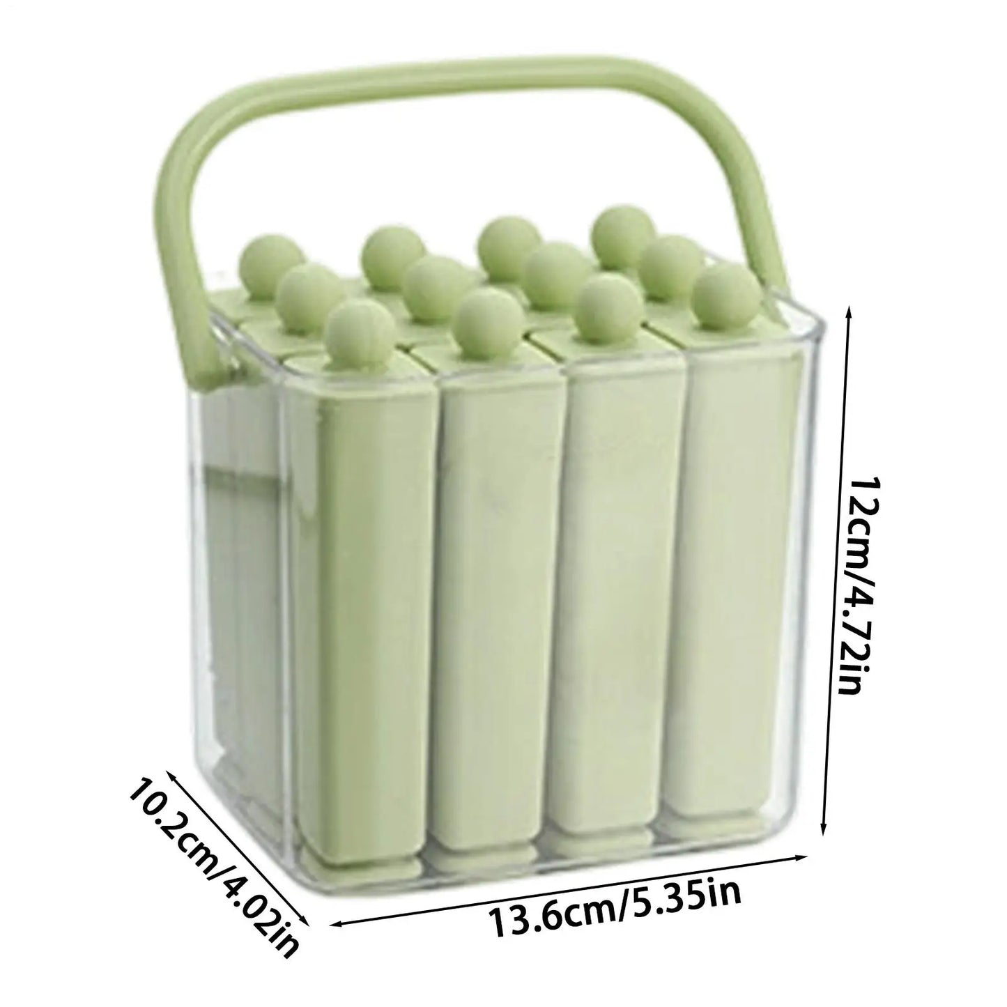 Silicone Ice Pop Maker - Reusable Ice Cream Bar Mold