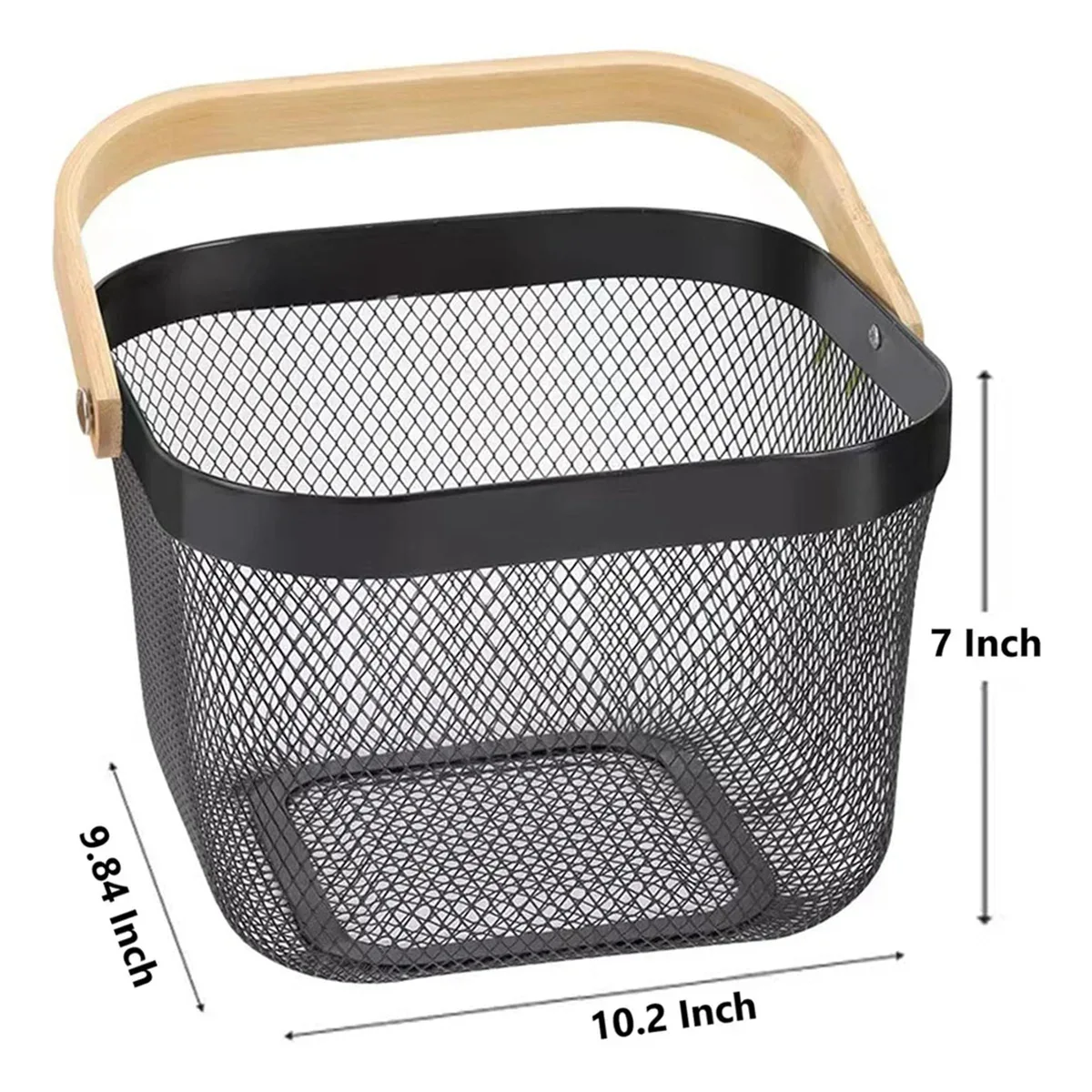 Metal Mesh Hanging Basket - Clarify.pk