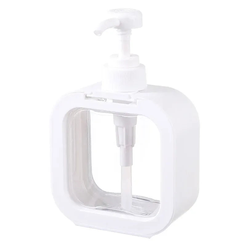 Portable Refillable Bath Pump Bottle – Travel Shower Gel Dispenser - Clarify.pk