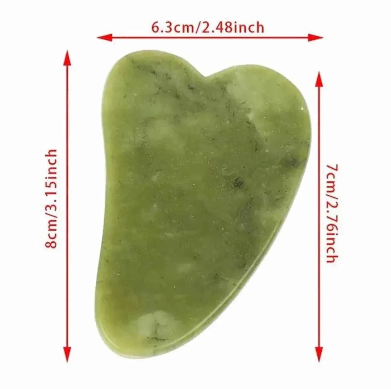 Jade Roller and Gua Sha Set for Glowing Skin Massage and Skincare - Clarify.pk