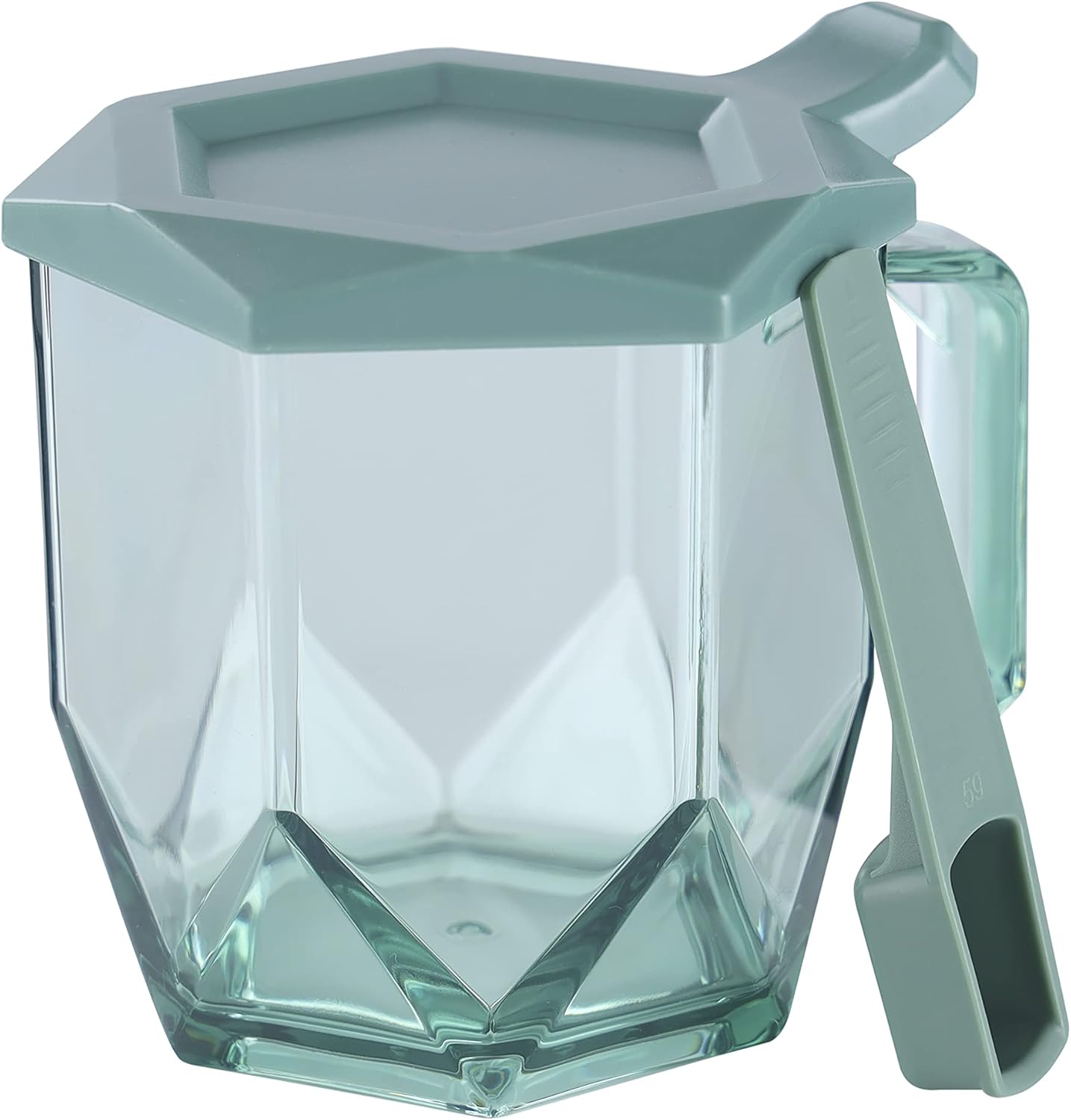 Royal Ford Diamond Design 4-Grid Masala Box with Spoons