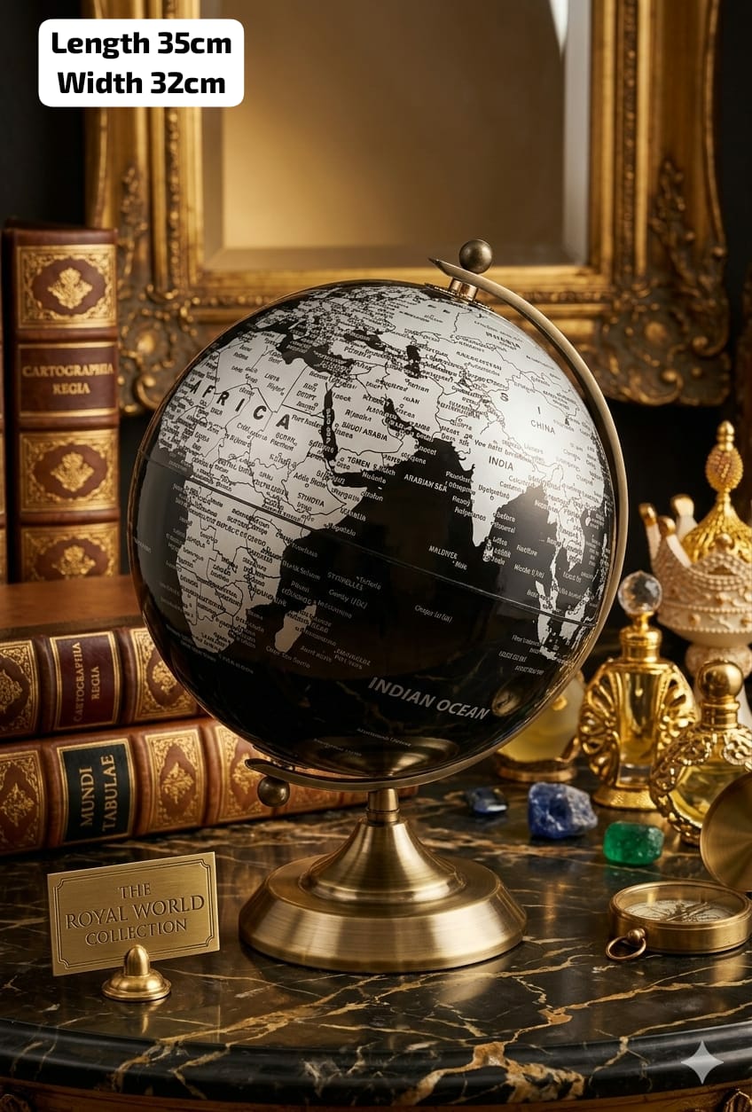 Luxury Royal World Collection Desk Globe (35 X 32CM)