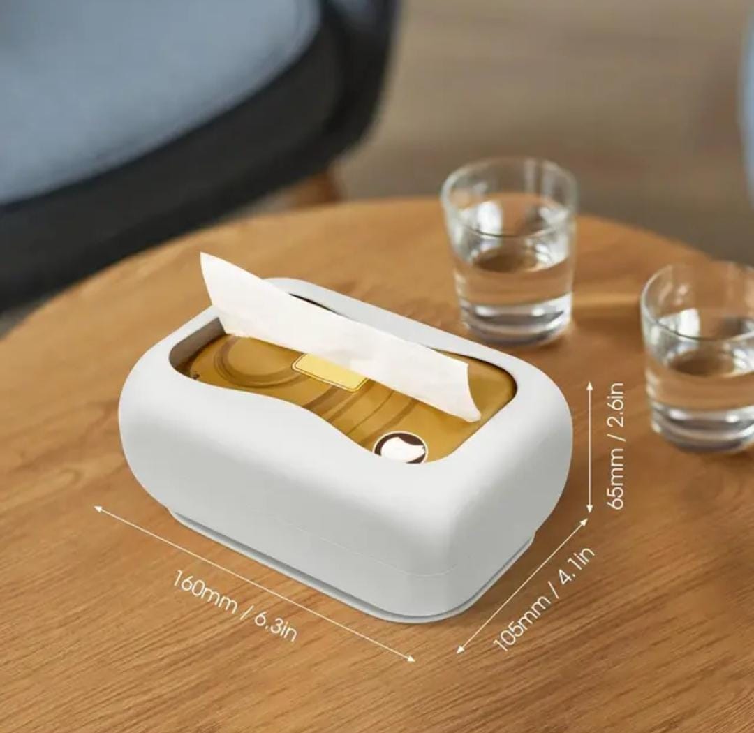 Collapsible Silicone Tissue Box Holder