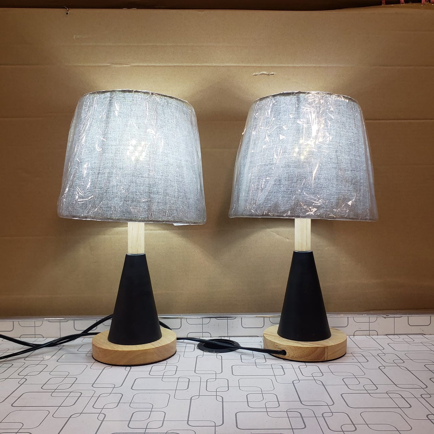 Modern Table Lamp - Bedside & Desk Accent Lighting (each)
