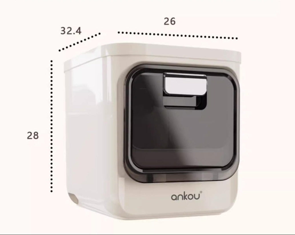 10kg Airtight Press-Type Rice & Grain Storage Box GH