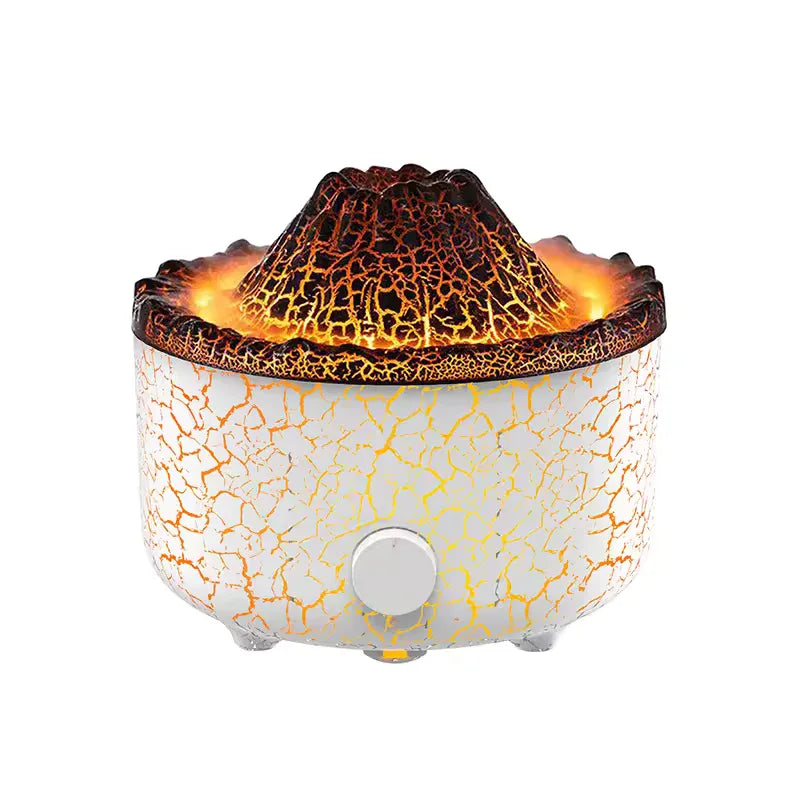 Volcano Flame Aromatherapy Essential Oil Diffuser - Clarify.pk