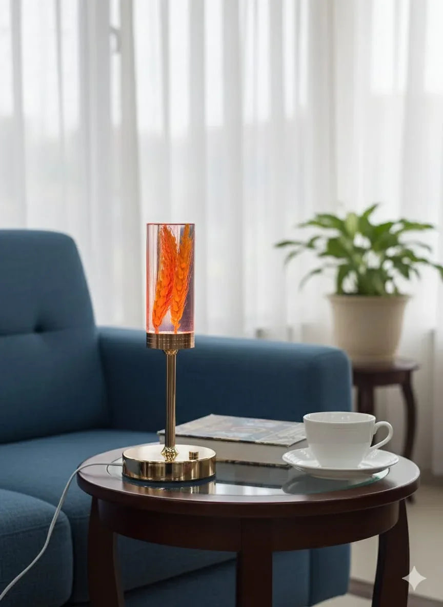 Rechargeable Flower Lamp – Romantic LED Night Light for Home Décor - Clarify.pk