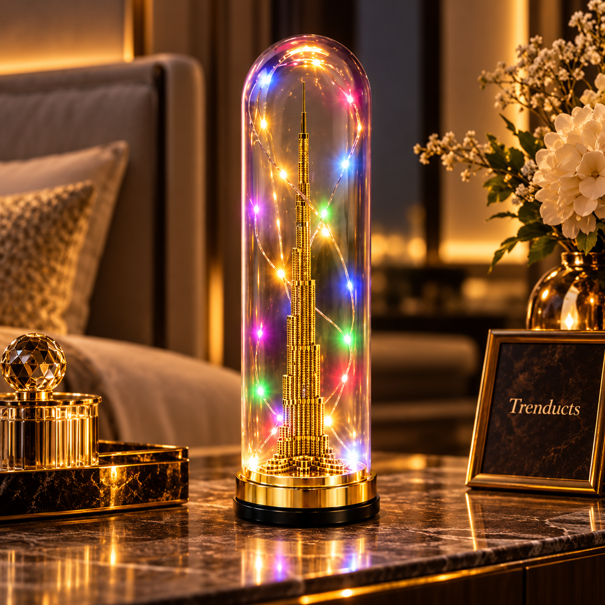 Burj Khalifa Decorative LED Tower Light Decorative Piece