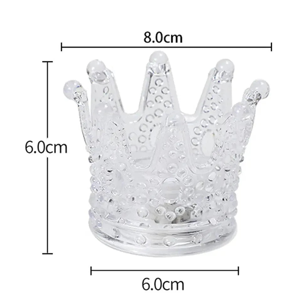 Crown Night Light Decor - Elegant LED Glow - Clarify.pk