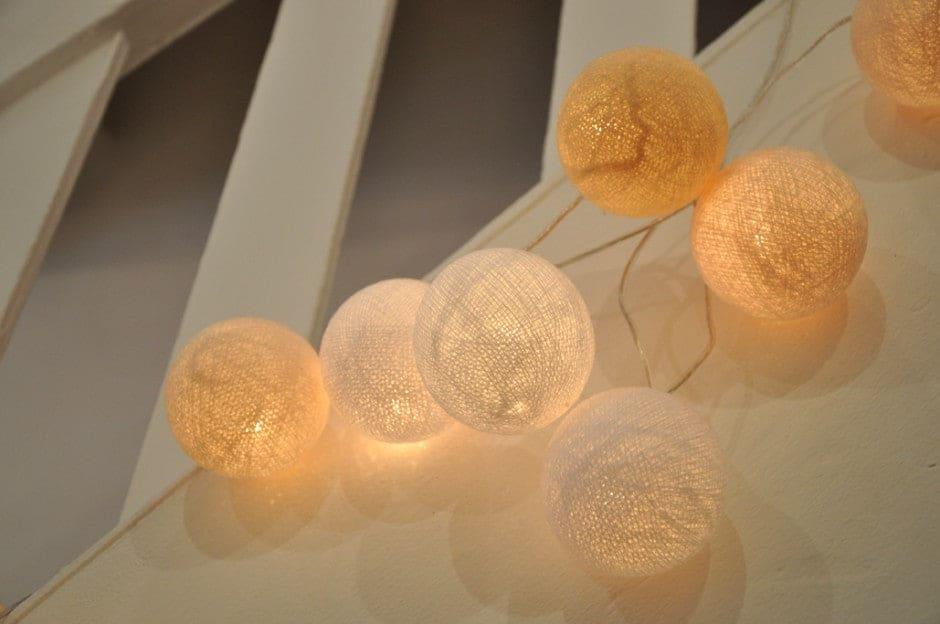Cotton Ball String Lights for Cozy Decor - Clarify.pk