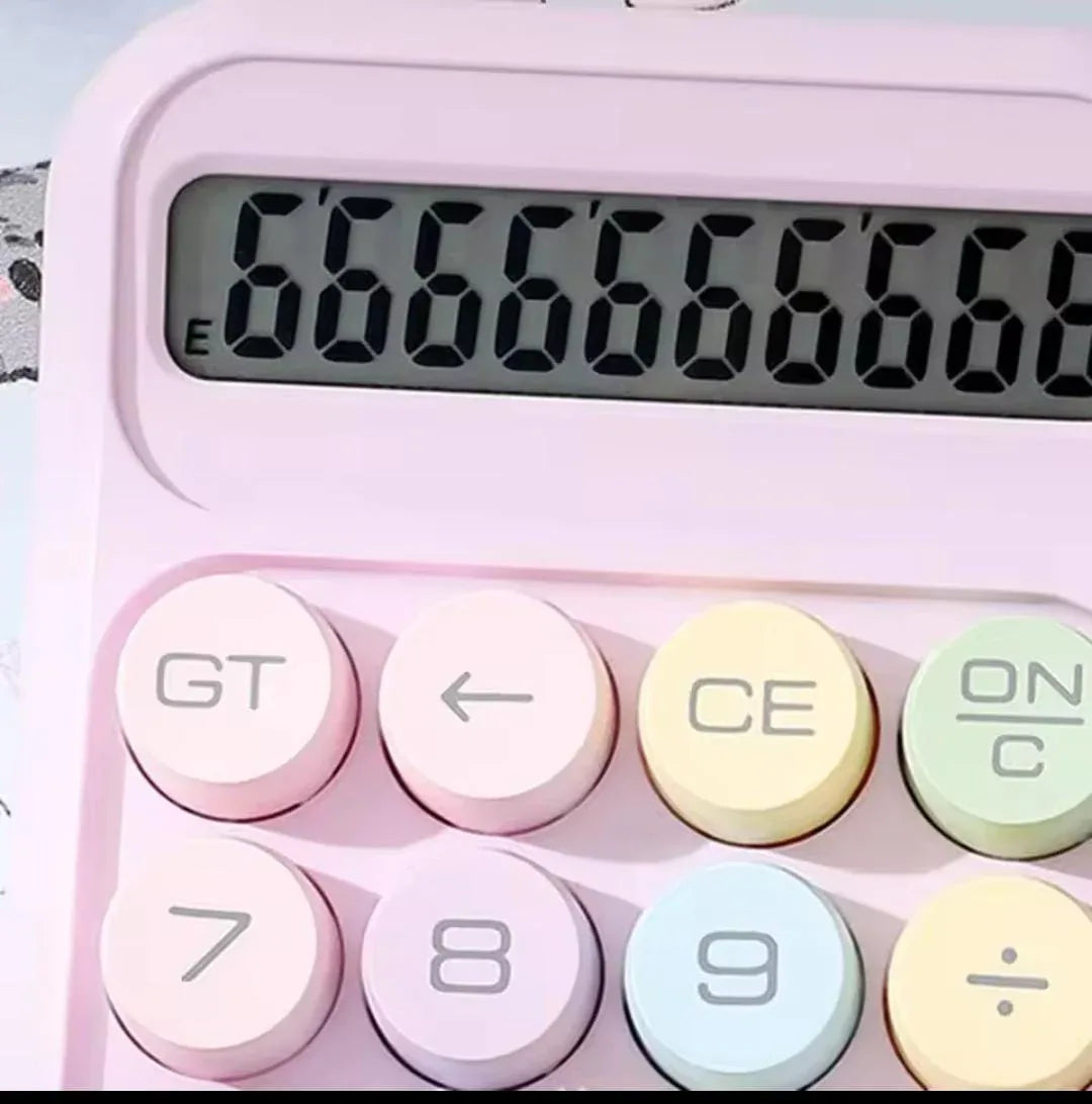 Cute Calculator for Students - Colorful Buttons - Clarify.pk