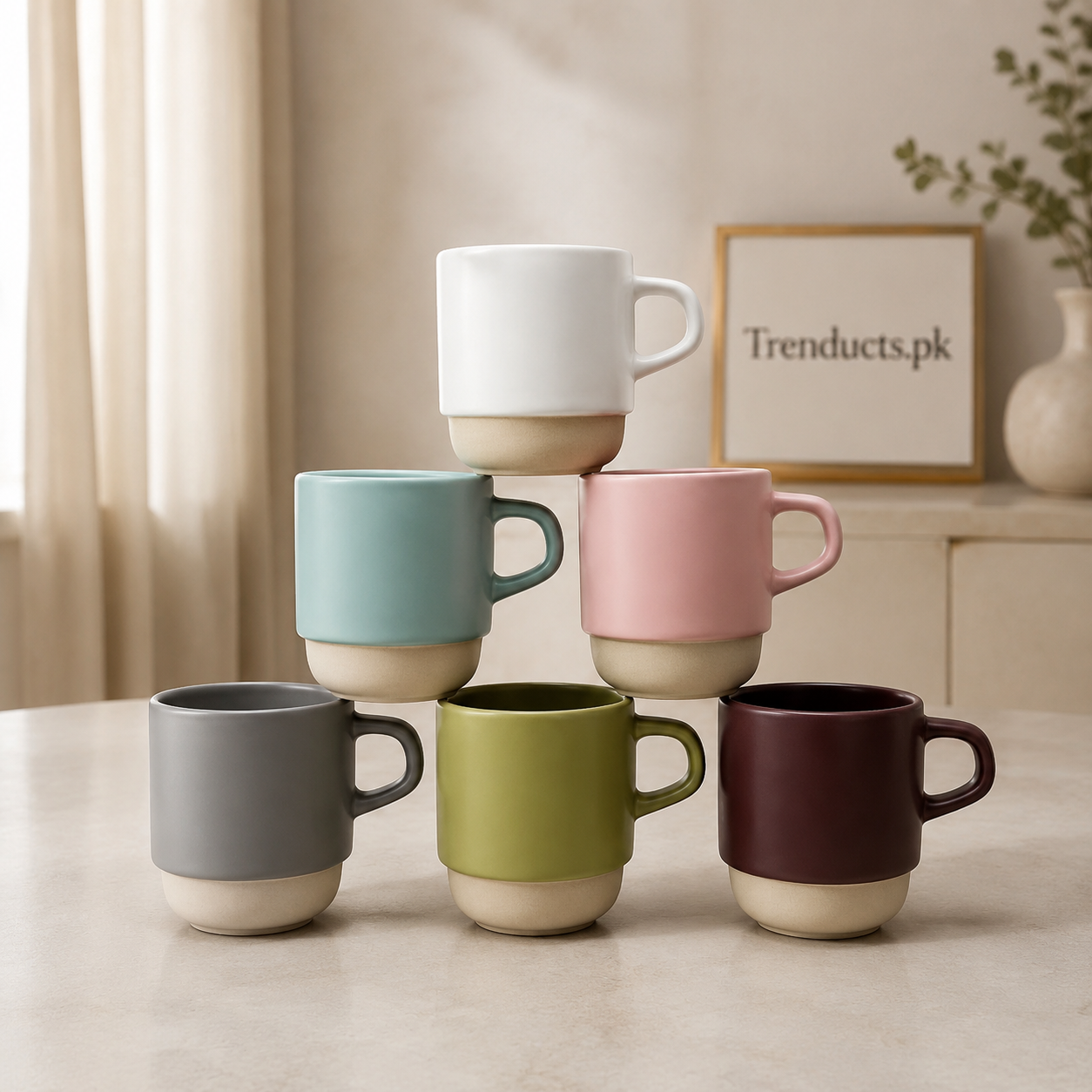 Danny Home Multicolour Mug 300ml - each