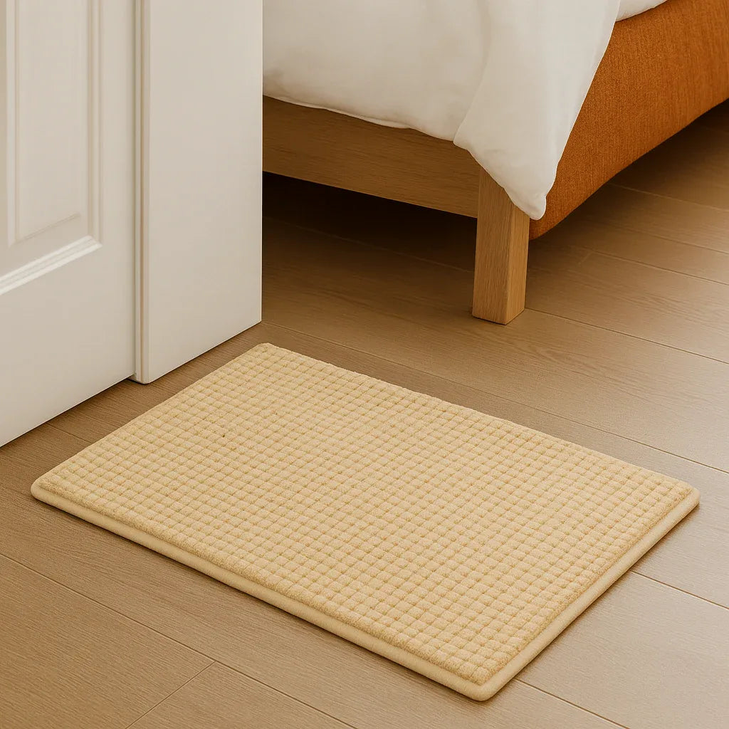 Absorbent Bathroom Mat – Quick-Dry Non-Slip Floor Rug - Clarify.pk
