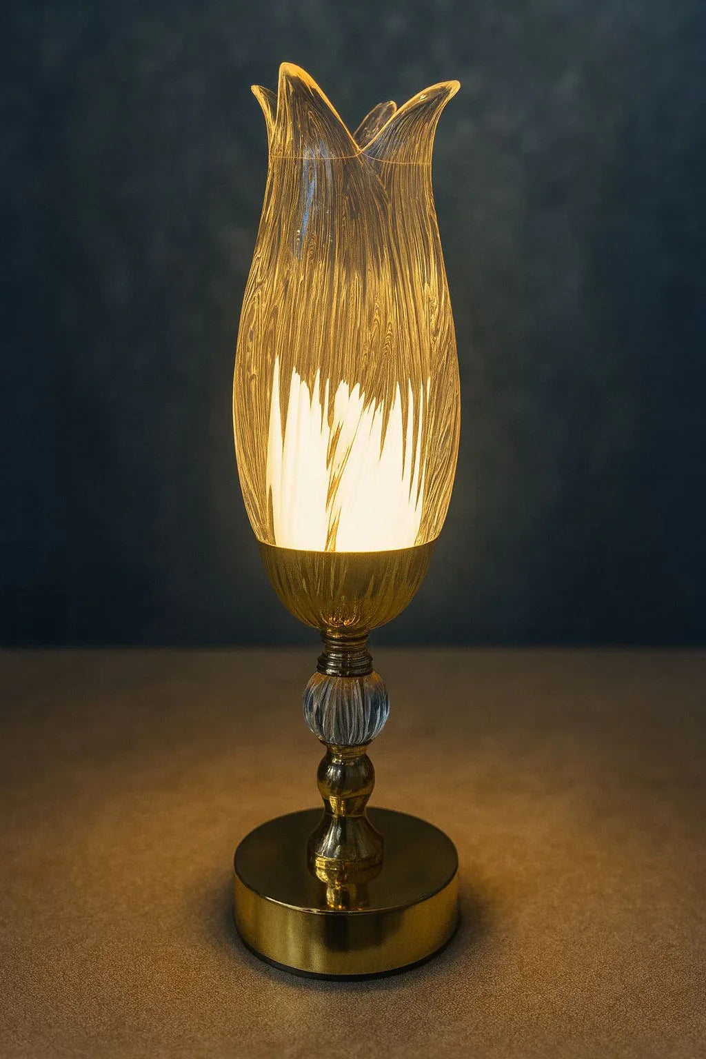 LED Lamp with 3 Color Shades – Modern Decorative Light - Clarify.pk