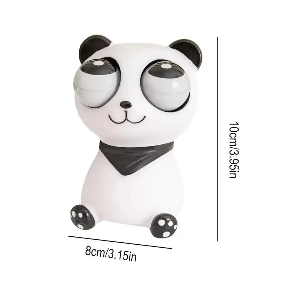 Funny Squeeze Panda Toy – Eyeball Burst Stress Reliever - Clarify.pk