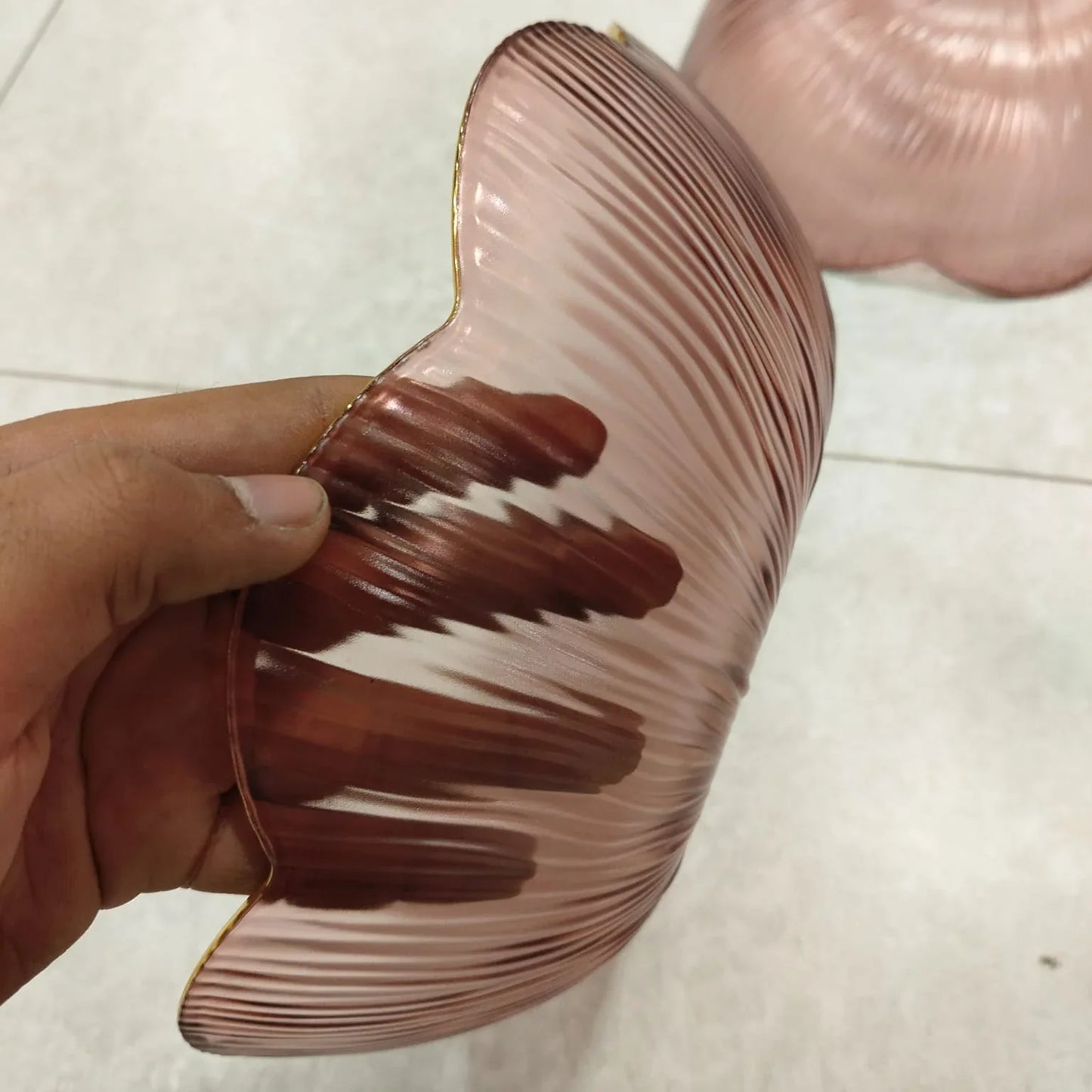 European Style Glass Fruit Bowl – Elegant Tableware - Clarify.pk