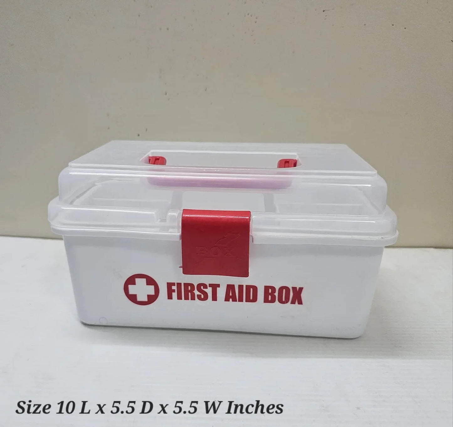 First Aid Kit Box Compact & Organized - Clarify.pk