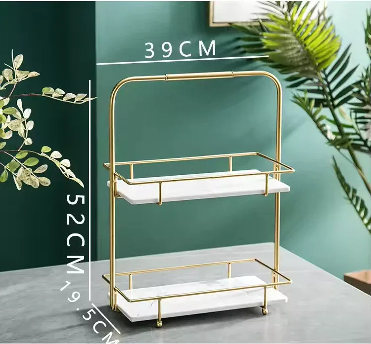 Elegant Iron Display Stand for Snacks - Clarify.pk