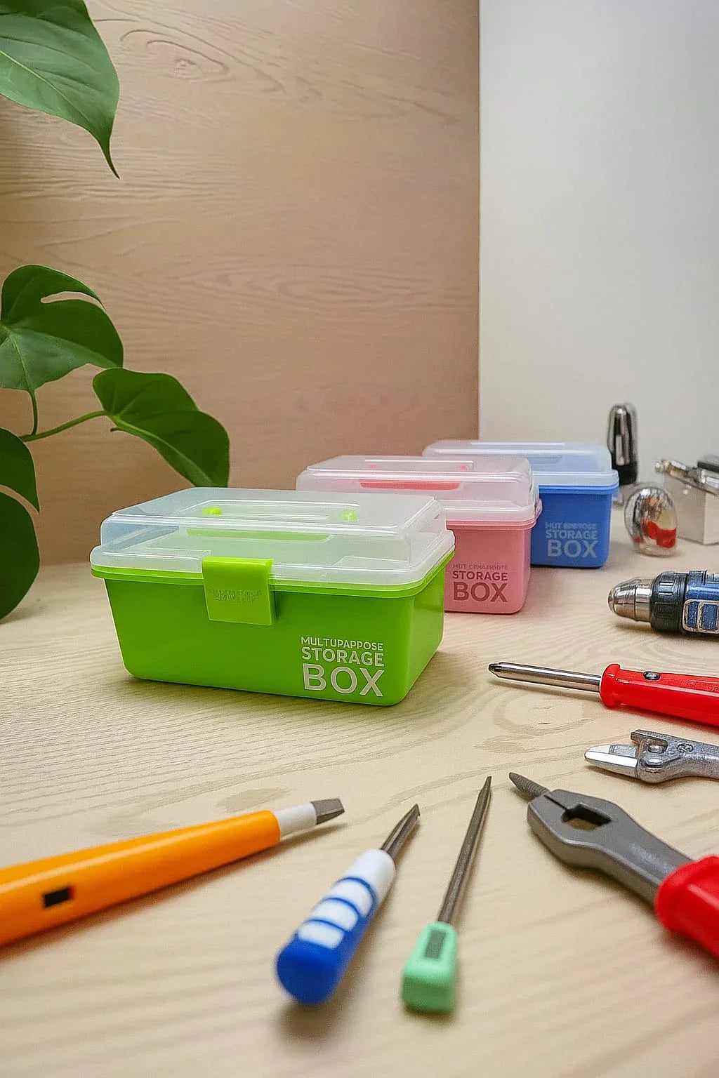 Multi-purpose storage box — Divided, Portable - Clarify.pk