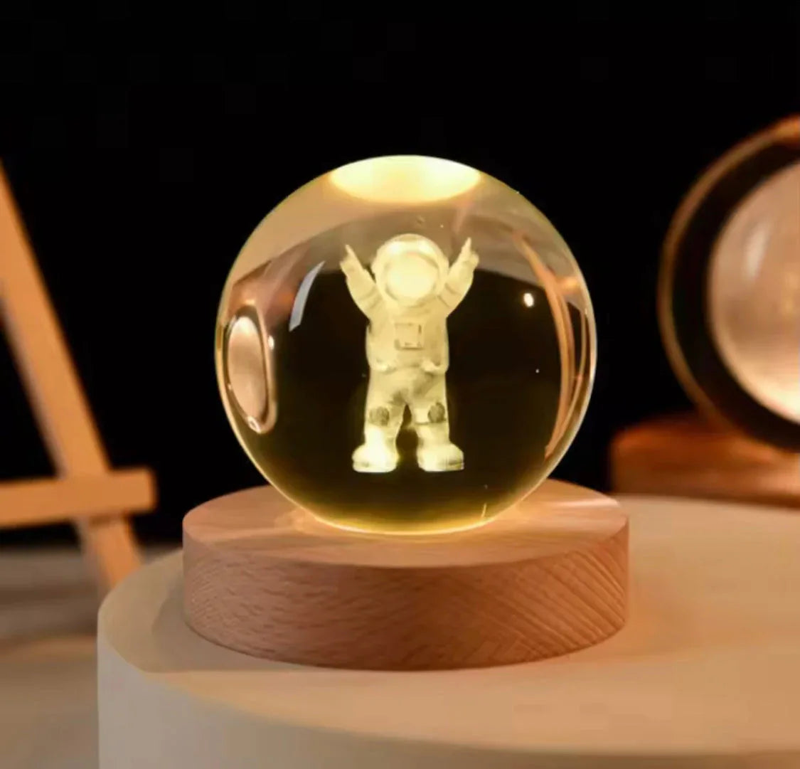 LED Astronomy Night Light with Globe Design - Clarify.pk