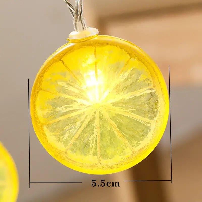 Lemon Slice String Lights - Bright & Decorative - Clarify.pk