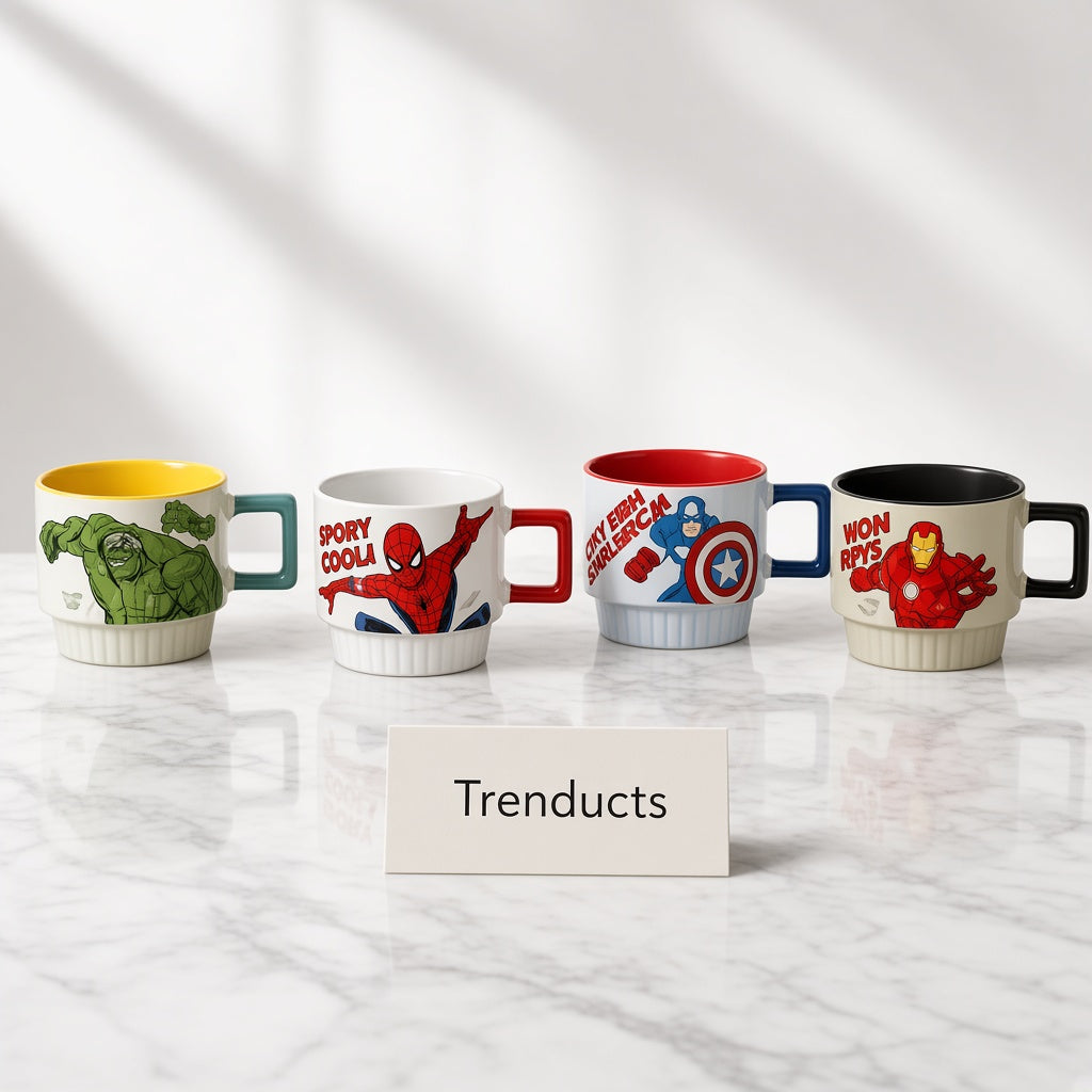 Disney Marvel Avengers Ceramic Mug - Superhero Coffee Mug (each)