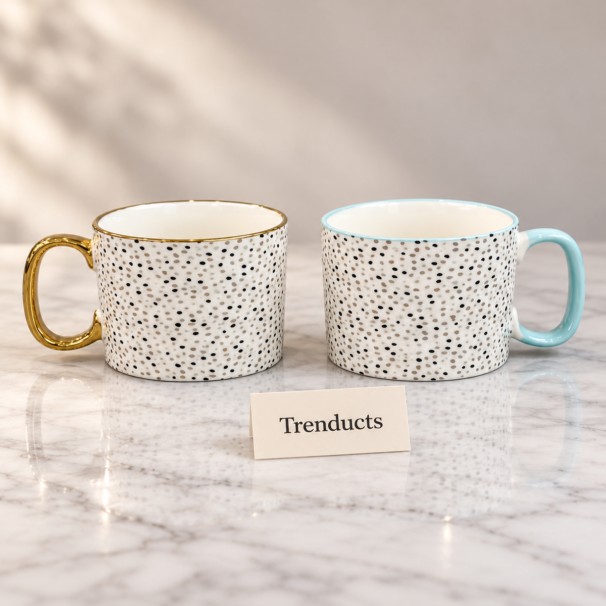 Danny Home Speckled Mug Gift Set - 2 Mugs 310ml